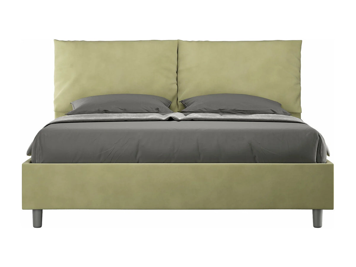 Lit Coffre 90x190 Bois Bleu — vue 4