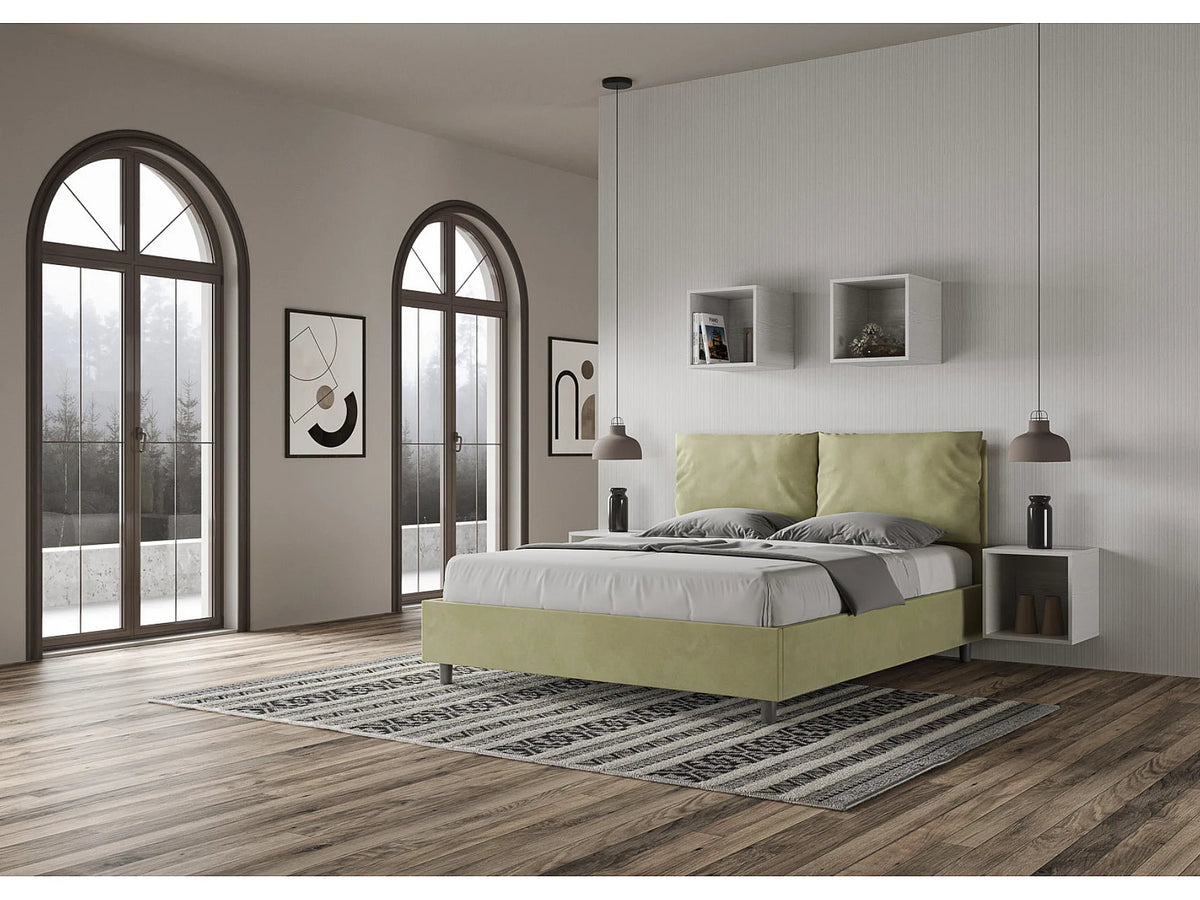 Lit Coffre 90x190 Bois Violet