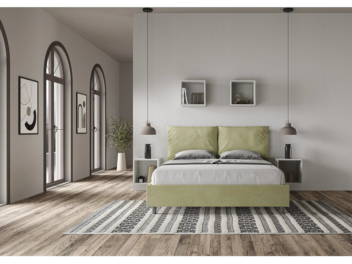 Lit Coffre 90x190 Bois Violet — vue 2