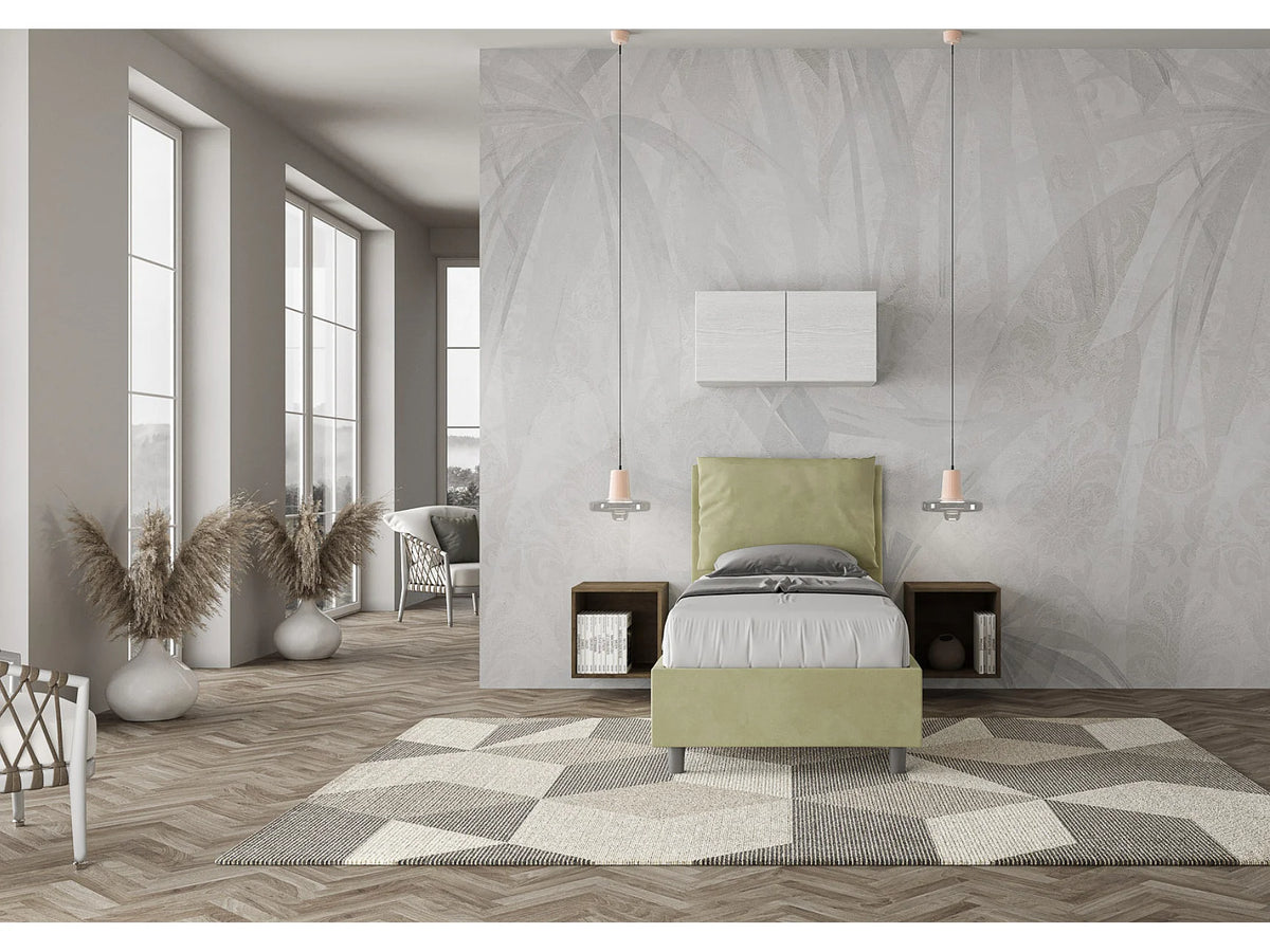 Lit Coffre 90x190 Bois Vert — vue 6