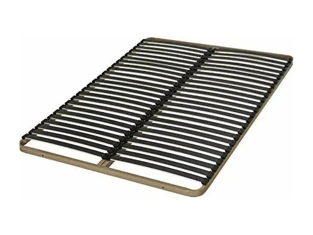 Lit Coffre 200x200 Tissu Beige — vue 4