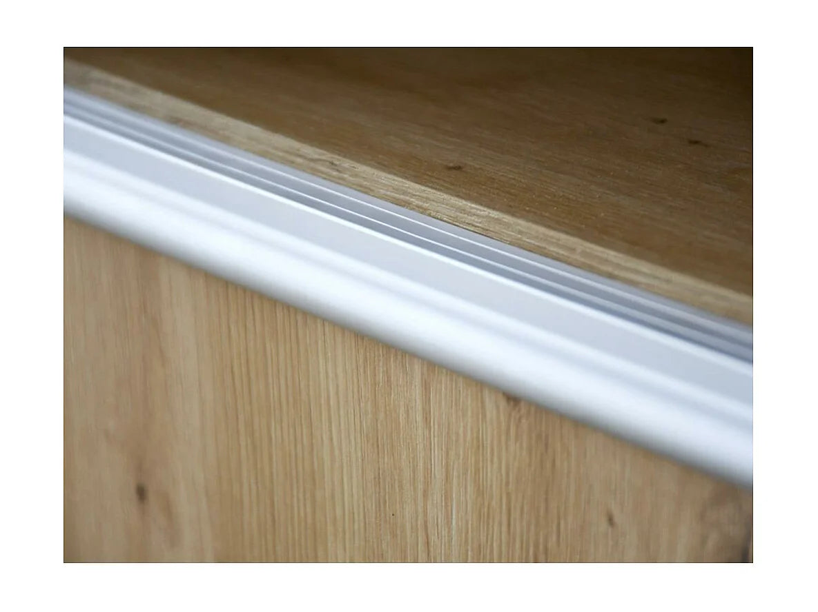 Lit Coffre 100x200 Tissu Beige — vue 8