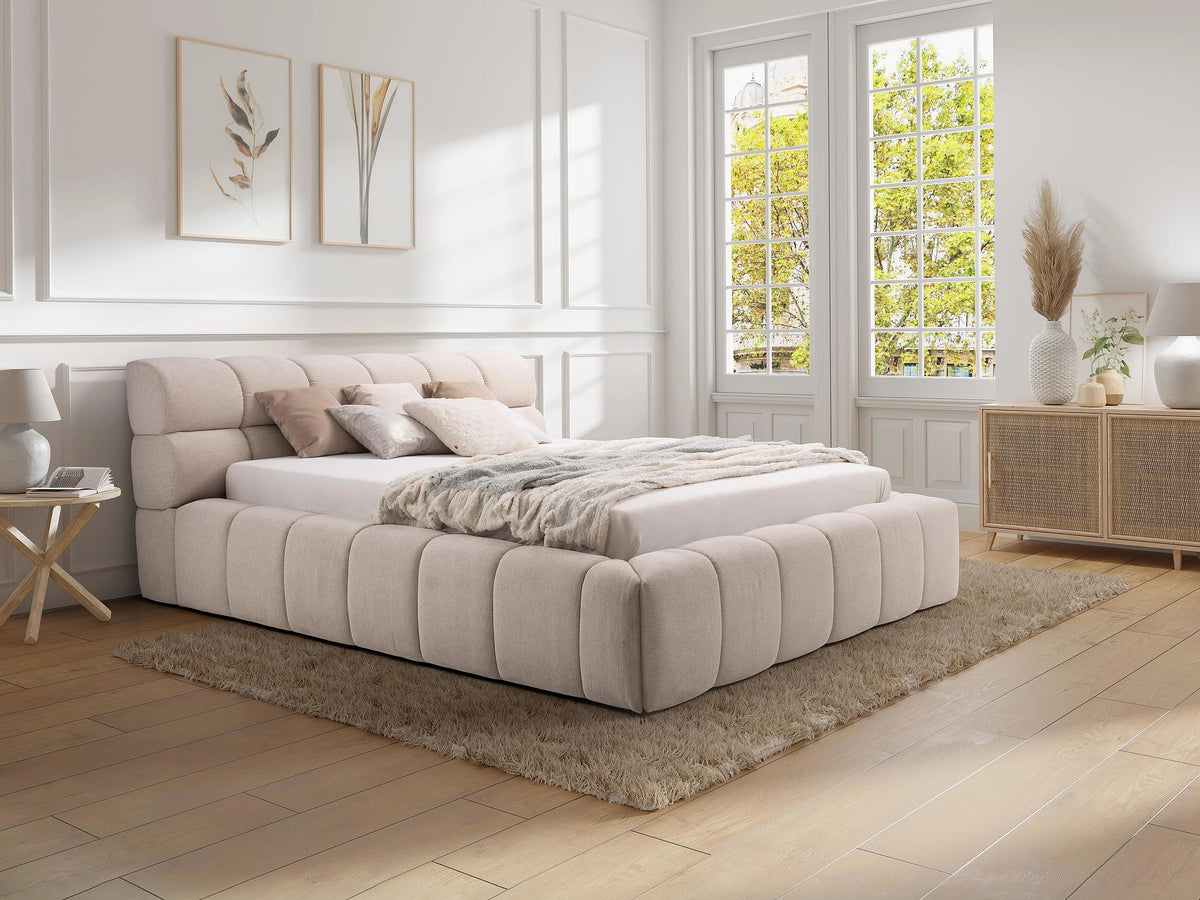 Lit Coffre 180x200 Bois Vert - FORVIK — vue 12