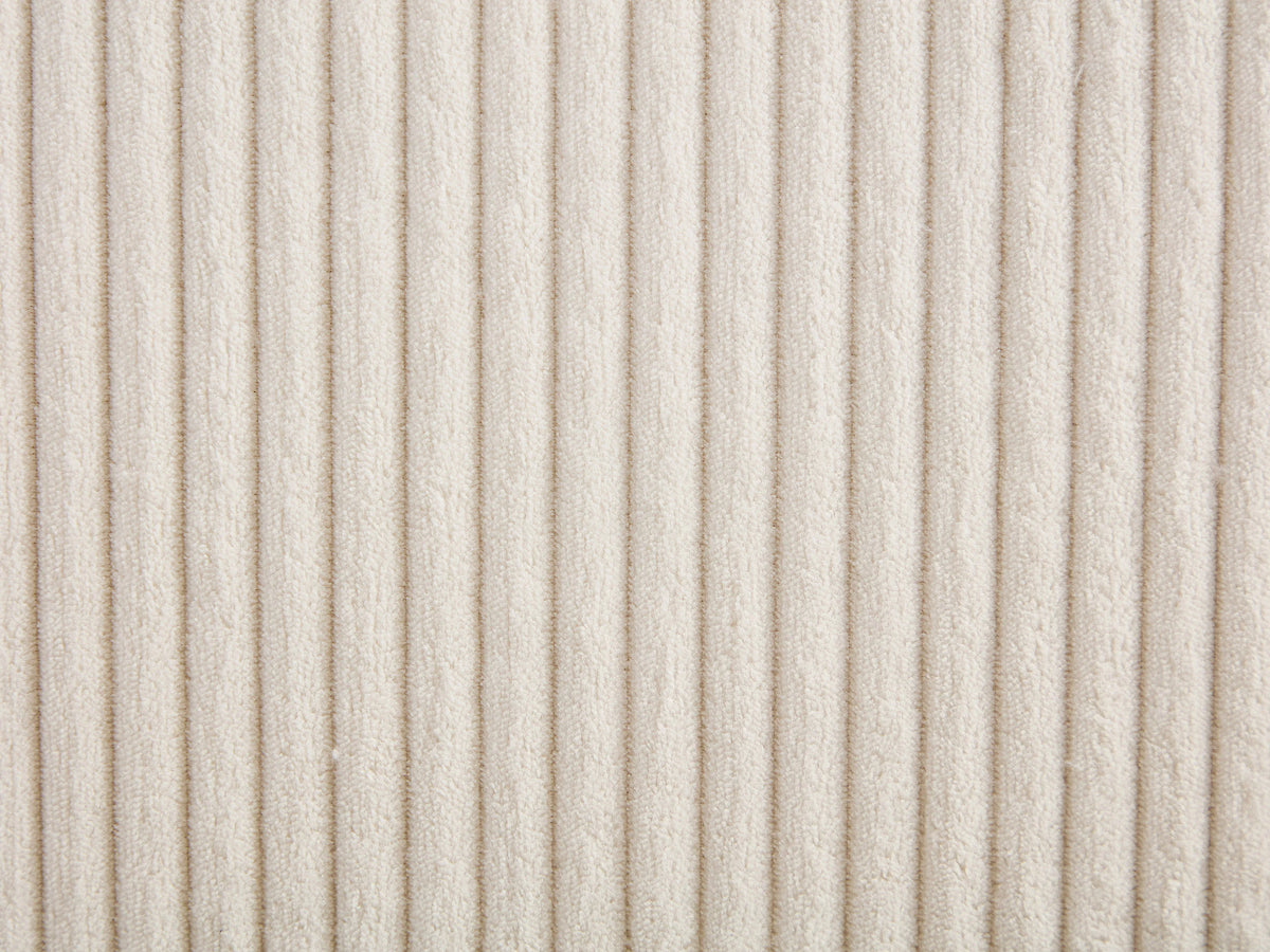 Lit Coffre 180x200 Velours Côtelé Beige - NAYOLA — vue 6