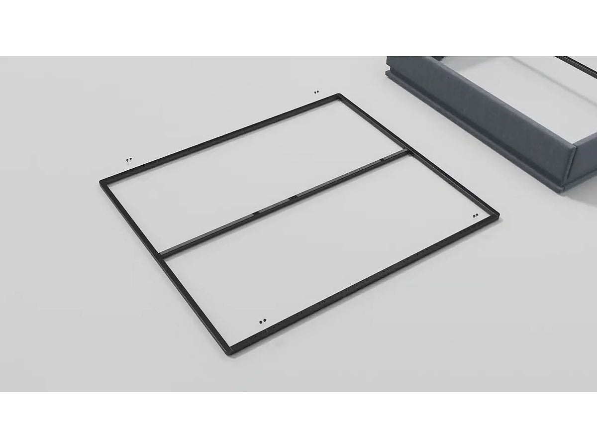 Lit Coffre 140x190 Simili Cuir Blanc avec LED et Port USB — vue 10