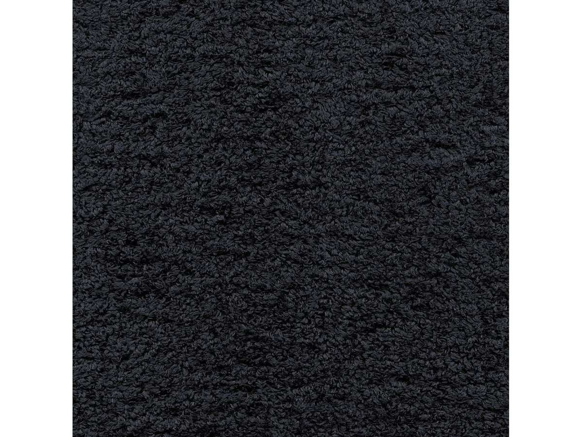 Lit Coffre 140x190 Tissu Bouclette Noir — vue 5