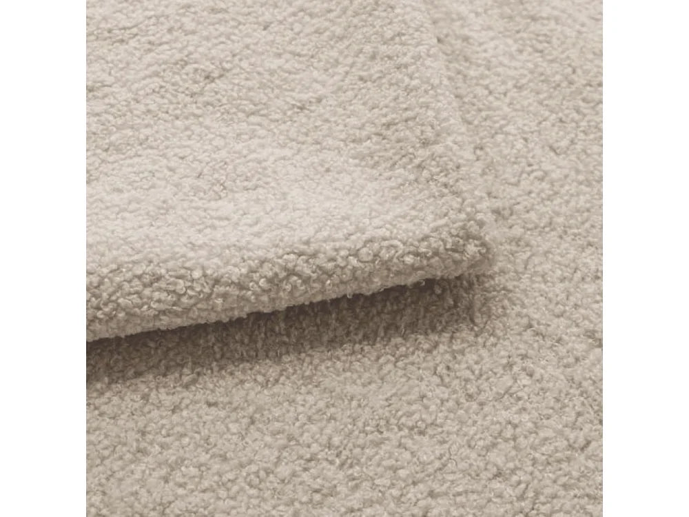 Lit Coffre 180x200 Tissu Bouclette Beige — vue 7