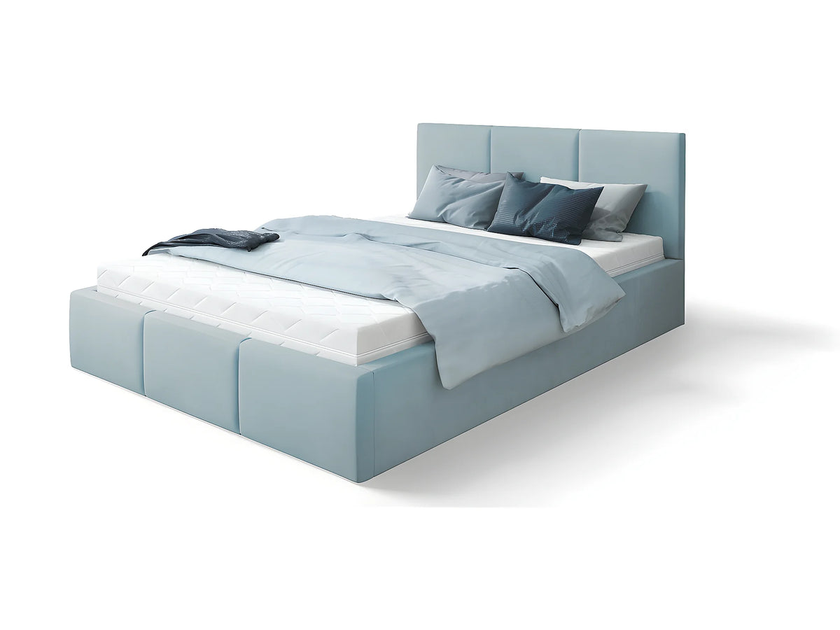 Lit Coffre 140x190 Bois Vert — vue 3
