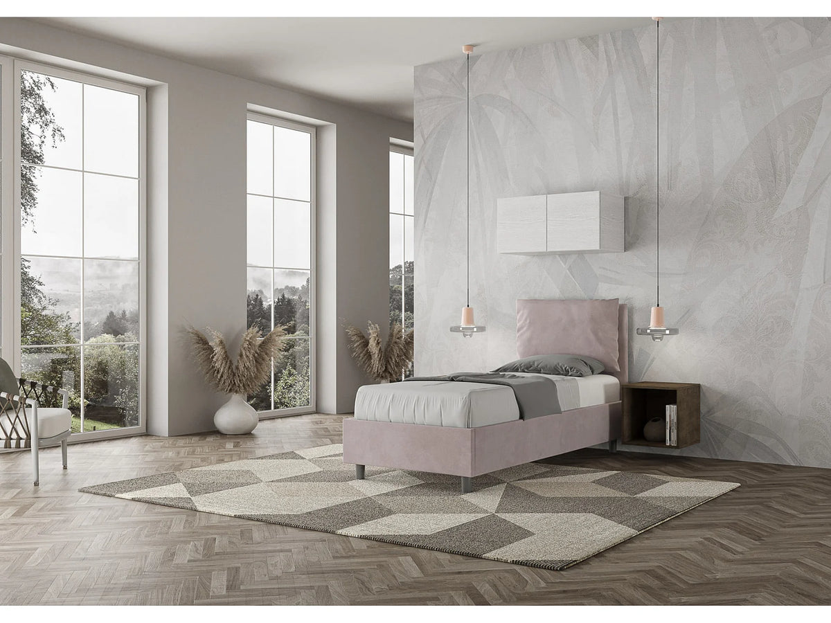 Lit Coffre 90x190 Bois Violet — vue 7
