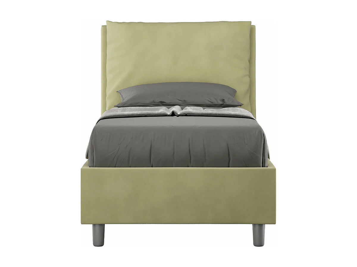 Lit Coffre 90x190 Bois Vert — vue 3