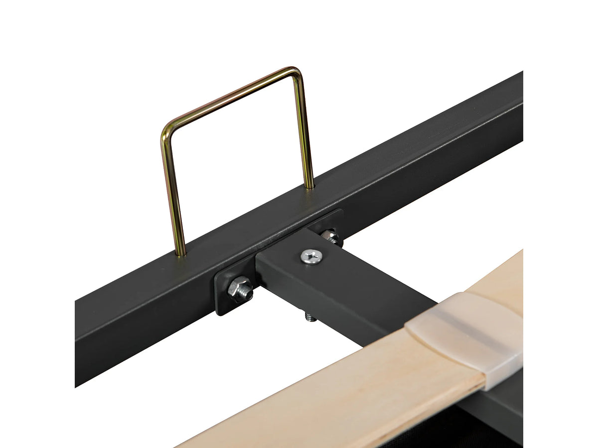 Lit Coffre 180x200 Velours Beige — vue 9