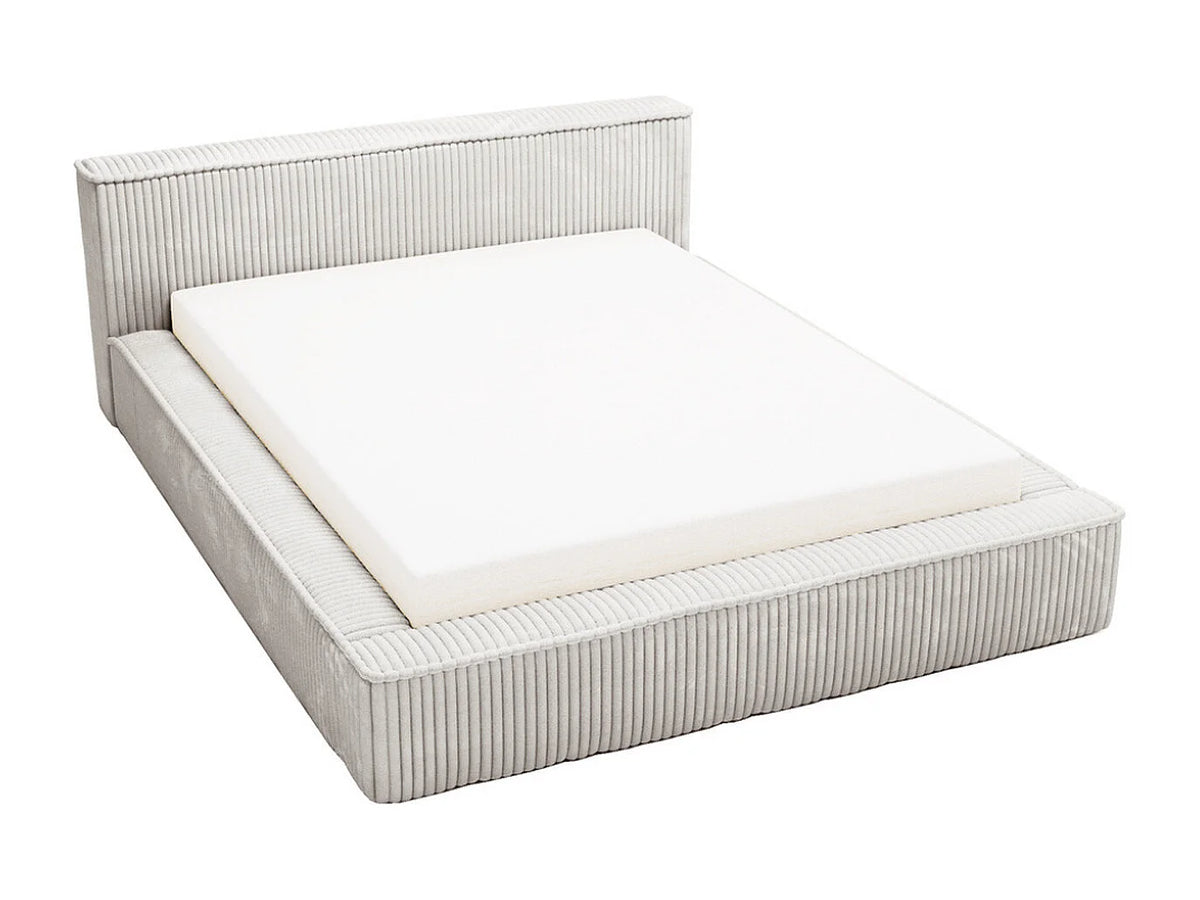 Lit Coffre 180x200 Bois Gris clair — vue 10