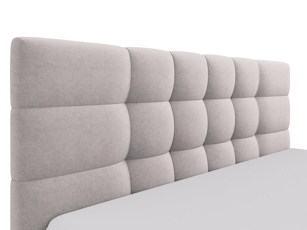 Lit Coffre 200x200 Bois Beige - ELIAVA — vue 7