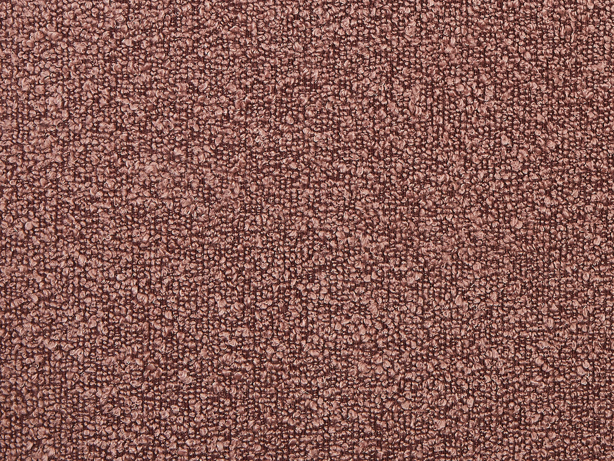 Lit Coffre 160x200 Tissu Bouclette Terracotta - MAZIRI — vue 10