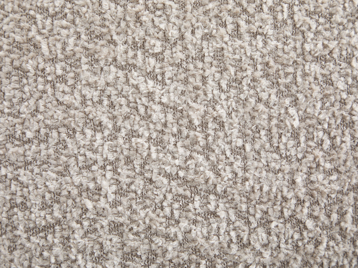 Lit Coffre 160x200 Tissu Bouclette Beige - FORIOSY — vue 6