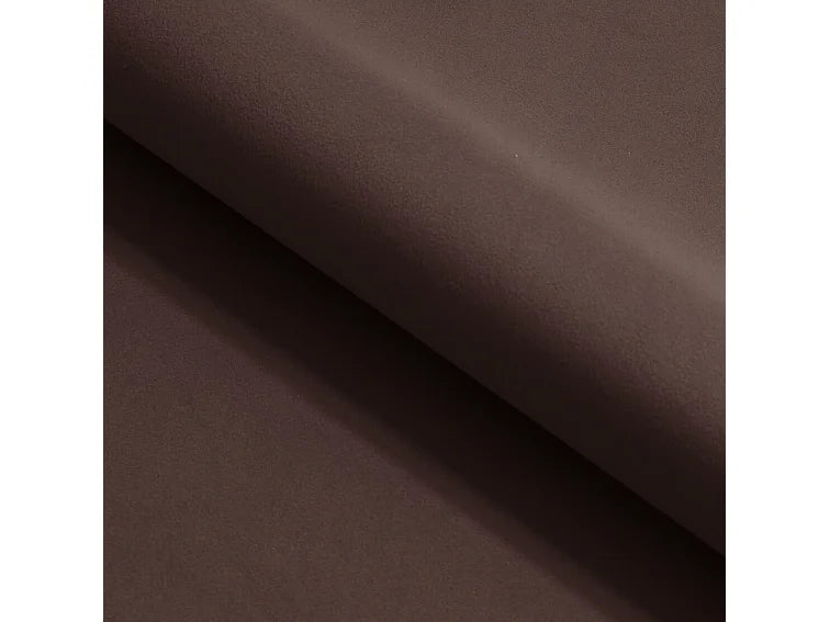 Lit Coffre 140x200 Tissu Chenille Marron avec Chevets — vue 6