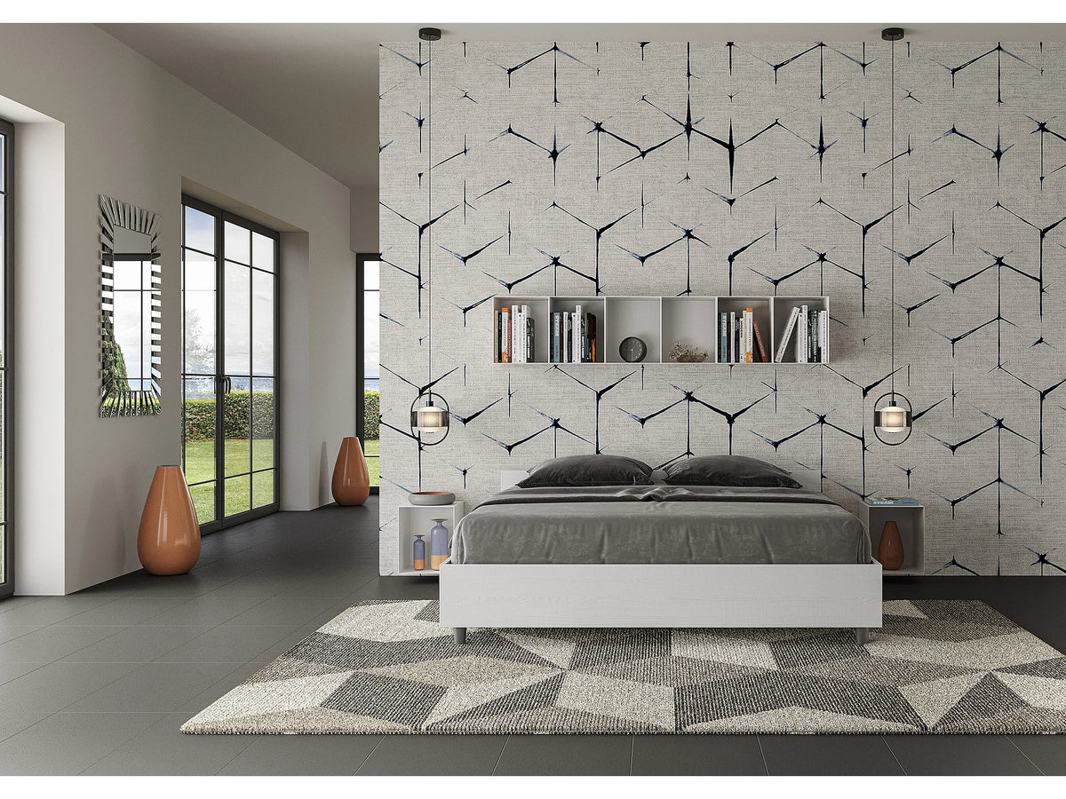 Lit Coffre 160x190 Bois Blanc — vue 8