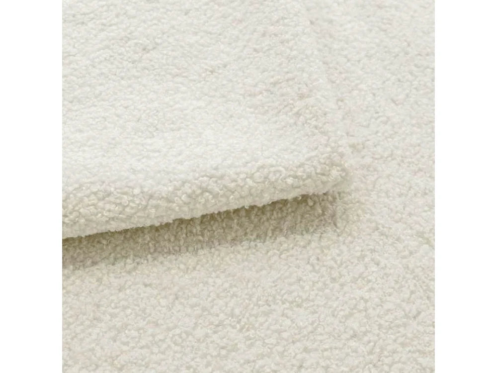 Lit Coffre 200x200 Tissu Bouclette Gris clair — vue 6