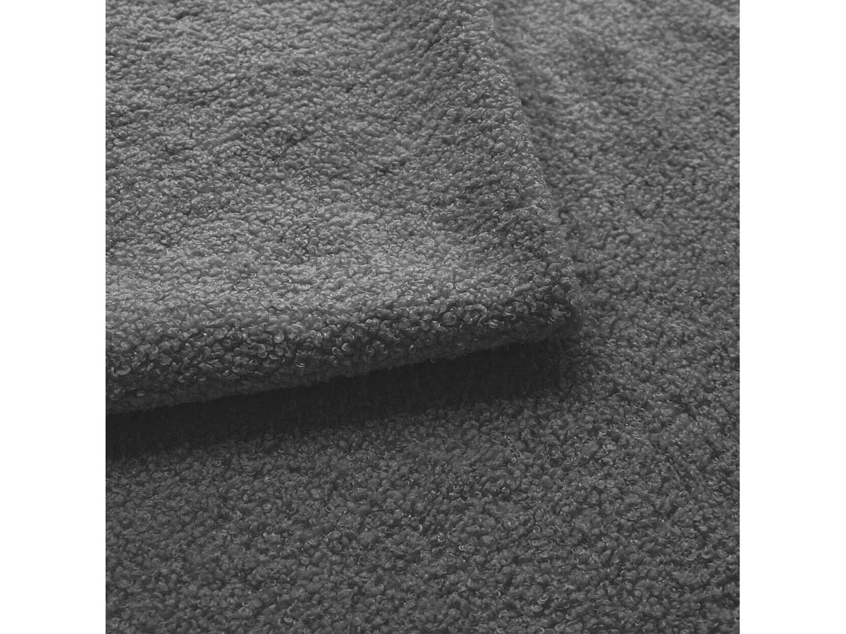 Lit Coffre 200x200 Tissu Gris avec LED — vue 8